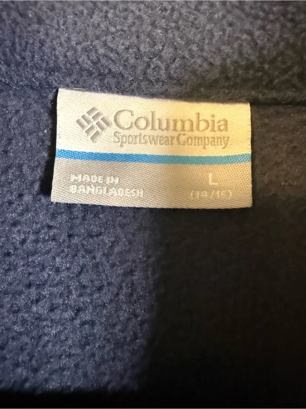 Columbia Boys' Youth Steens Mountain II Fleece Jacket size Large 14-16